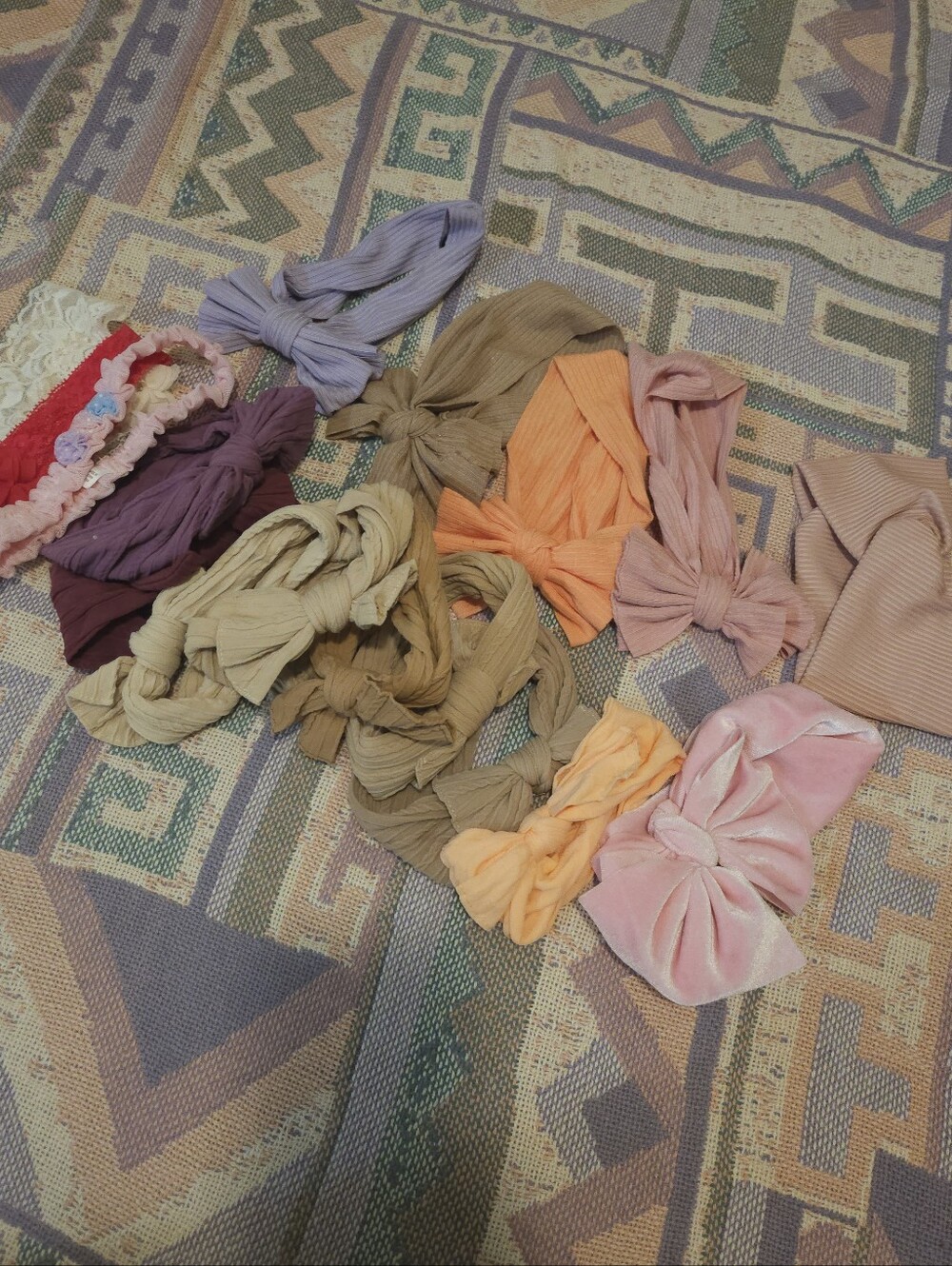 Baby Headbands Bow Lot Of 18
